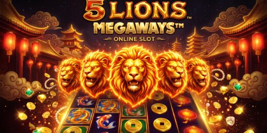 5 Lions Megaways slot - análise completa no LuckyCove