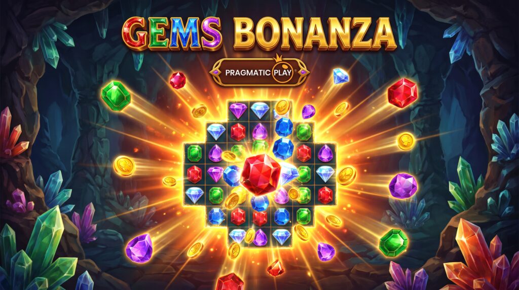 Gems Bonanza slot - análise completa no LuckyCove