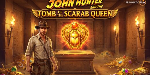 John Hunter and the Tomb of the Scarab Queen slot - análise no LuckyCove