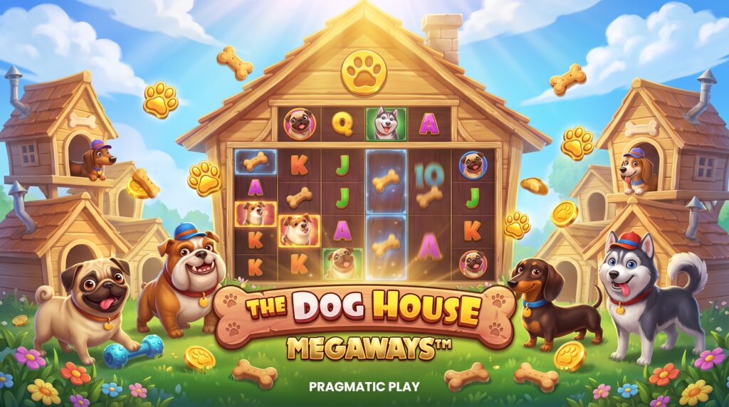 The Dog House Megaways slot - análise completa no LuckyCove