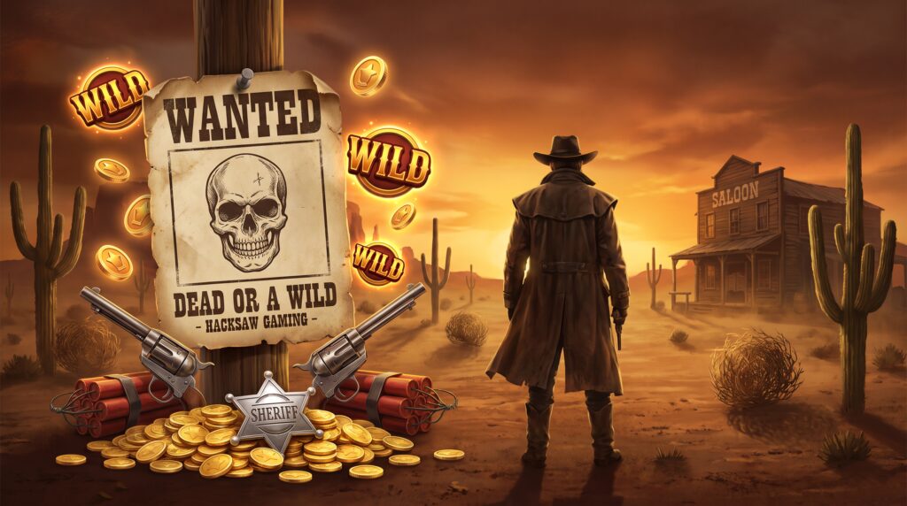 Wanted Dead or a Wild slot - análise completa no LuckyCove